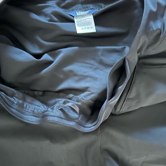 Lands' End Sunshade UPF 50 3 Inch Board Shorts With Panty Black Plus 20w, NEW - Picture 7 of 10